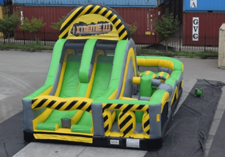 Caution Obstacle Course  Xtreme Slide