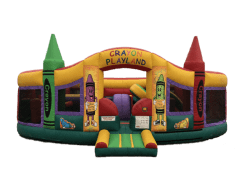 Toddler Crayon Playland Obstacle Course