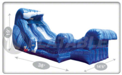 size 1769042641 Blue Rush Water Slide
