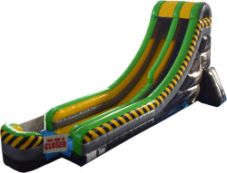 18' Cautionary Big Splash Water Slide