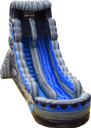 18ft20Wave20Single20Lane20Water20Slide Marble20Purple RPL20 3 18' Marble Purple Wave Water Slide