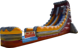 20ft20Volcano20Single20Lane20Water20Slide Marble20Red SL20ae 3 20' Volcano Marble Red Single Lane Waterslide